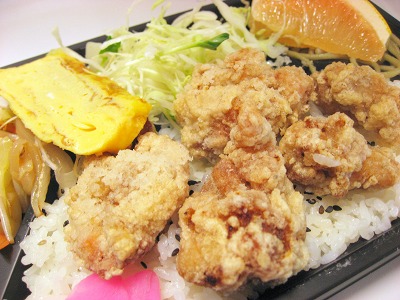 キッチントライ・から揚げ弁当