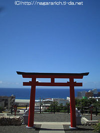 海の見える神社知名町沖永良部 2006/07/24 06:31:00