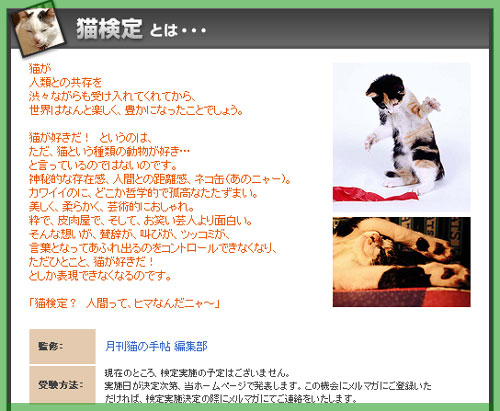 猫検定