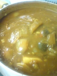 へちまカレー 2008/07/22 11:38:20