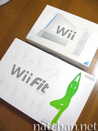 WiiとWii fit 2009/05/25 09:01:00