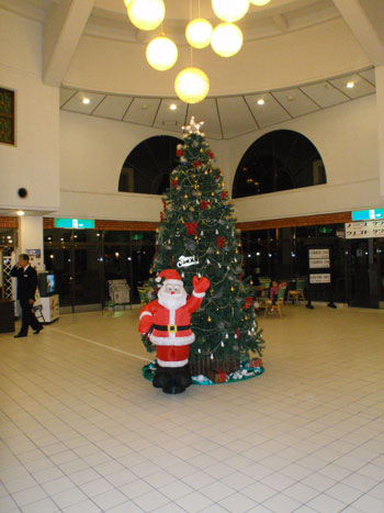 久米アイランドのクリスマスツリー