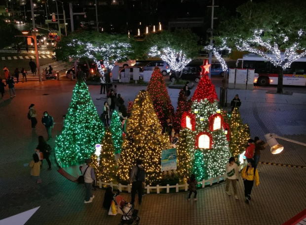 沖縄のクリスマスツリー