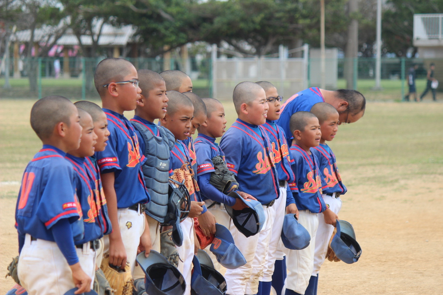 糸満市学童軟式野球大会　準決勝・決勝戦：2015年4月5日（日）