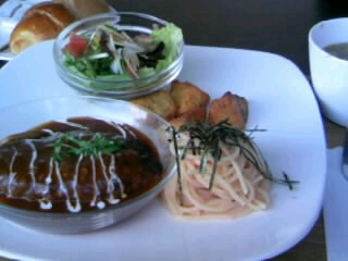 母とのランチ