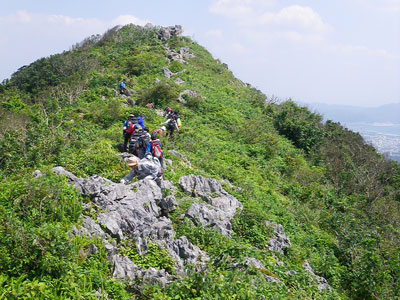 登山日和でした。