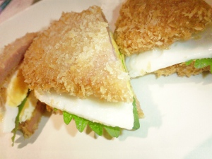 ゆらてぃくスパムバーガー