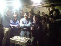 今年初のＢＢＱ。 2008/03/15 00:41:59