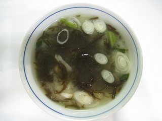 もずくのお味噌汁