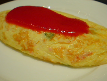娘の洋朝食と〆のデザート