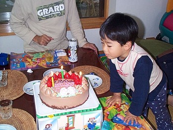 おにぃちゃん誕生日おめでとう☆