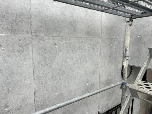 打ち放しコンクリート意匠復元塗装 豊見城市高嶺 A様 打ち放しコンクリート意匠復元塗装 豊見城市高嶺 A様