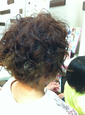 少し働くお父さん。