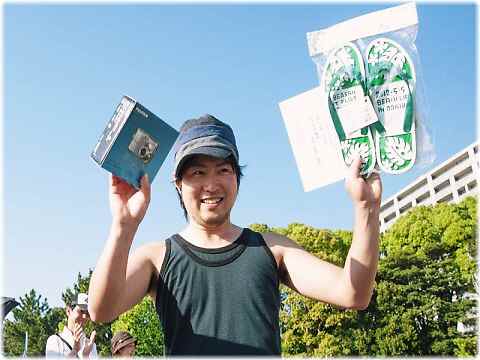 ご報告 2012ビーチライフinお台場~ビーサン跳ばし選手権~
