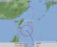 台風１５号、もしかしてやばくね？ 2008/09/27 23:36:55
