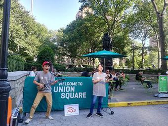【New York】 Street performance 8/20-23 【New York】 Street performance 8/20-23