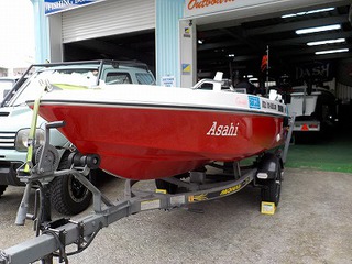 トレーラブルボート検査・点検でIN. トレーラブルボート検査・点検でIN.