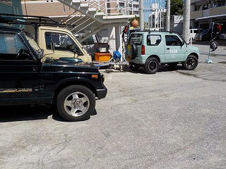 トレーラブルボート検査・点検でIN. トレーラブルボート検査・点検でIN.