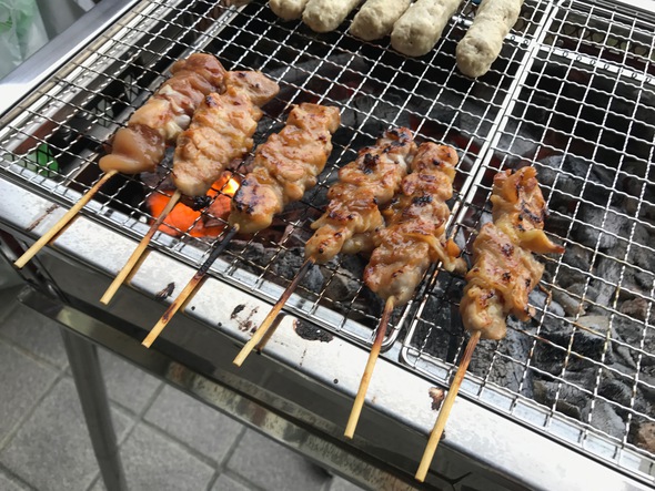 GW恒例の自宅の庭先でBBQ GW恒例の自宅の庭先でBBQ