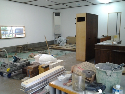 展示場進行中!!
