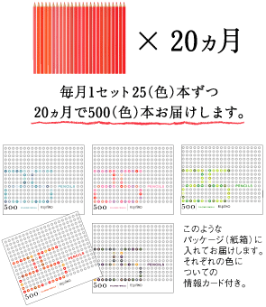 フェリシモ「500色図鑑」キャンペーンに愛情と意気込みを感じる