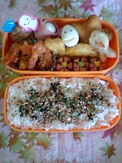妹のお弁当!