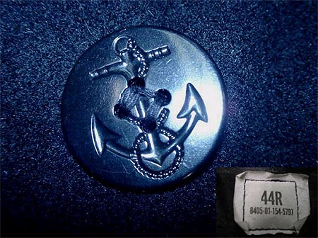 米軍放出極上保管品・USN ピーコート