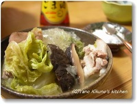 ピェンロー鍋～中国の白菜鍋レシピ　（白菜料理　白菜レシピ）