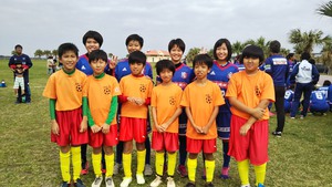 沖縄ファミリーマートpresents「なでしこキッズ巡回サッカースクール（第2回）」