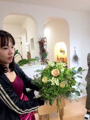 香港からS様、フラワー体験型観光をシエスタで~vol.3 香港からS様、フラワー体験型観光をシエスタで~vol.3