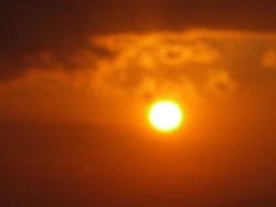 ☆久々に夕日を・・・