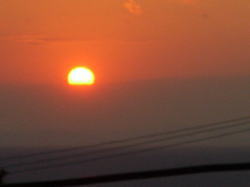 ☆久々に夕日を・・・