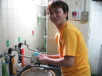 「沖縄そば」修行!