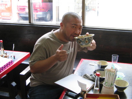 スワン大谷さん来店。