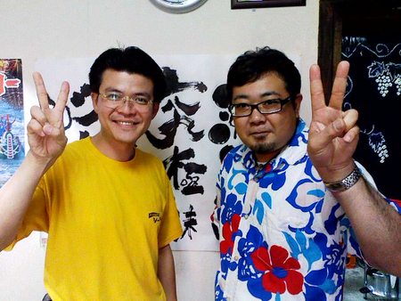 日本広告・佐久川さん来店