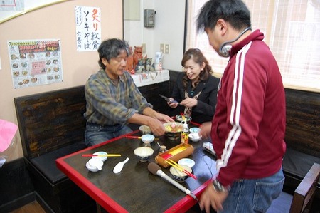 椎名誠さん来店。