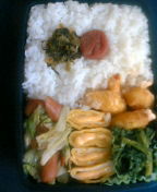 きょうの弁当＆現場 2008/04/07 12:28:16