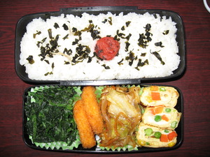 きょうの弁当&現場