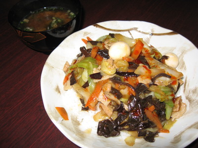 ある日の食事