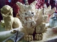 やっと付けたい色をつけた！
