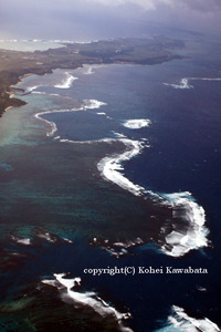 大荒れの宮古島 2011/01/17 07:08:28