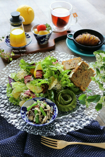 野菜×フルーツ 春色サラダごはん 野菜×フルーツ 春色サラダごはん