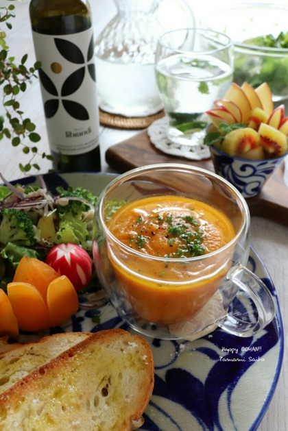 ワンプレ朝ごはんとオリーブオイル ワンプレ朝ごはんとオリーブオイル