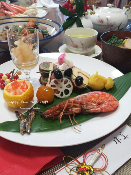 ワンプレートおせち~伊豆でのお正月 ワンプレートおせち~伊豆でのお正月