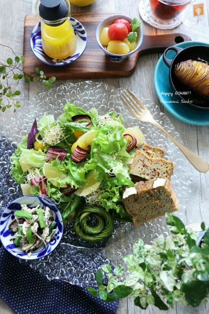 野菜×フルーツ 春色サラダごはん 野菜×フルーツ 春色サラダごはん