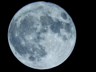 今年最後の満月 今年最後の満月