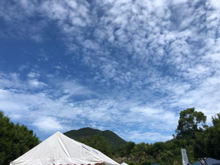 お天気恵まれて お天気恵まれて
