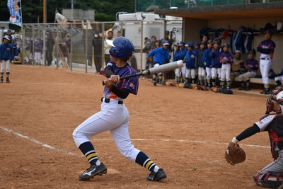 第128回豊見城市学童軟式野球大会（JA杯）準決勝番外編　根差部ベースナイン戦
