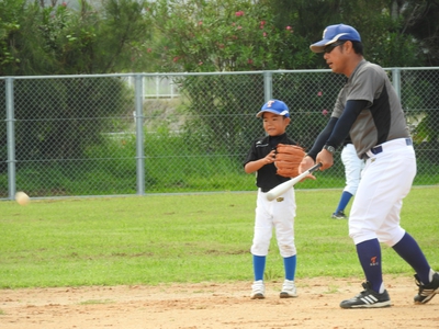 親子野球 Aチーム（６・２・１年生）