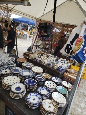 壺屋陶器祭りの準備終わりましたー。 壺屋陶器祭りの準備終わりましたー。